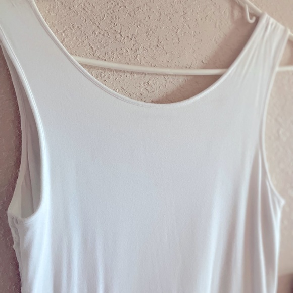 Calvin Klein white Sleeveless Summer Mini-Dress - Picture 2 of 4